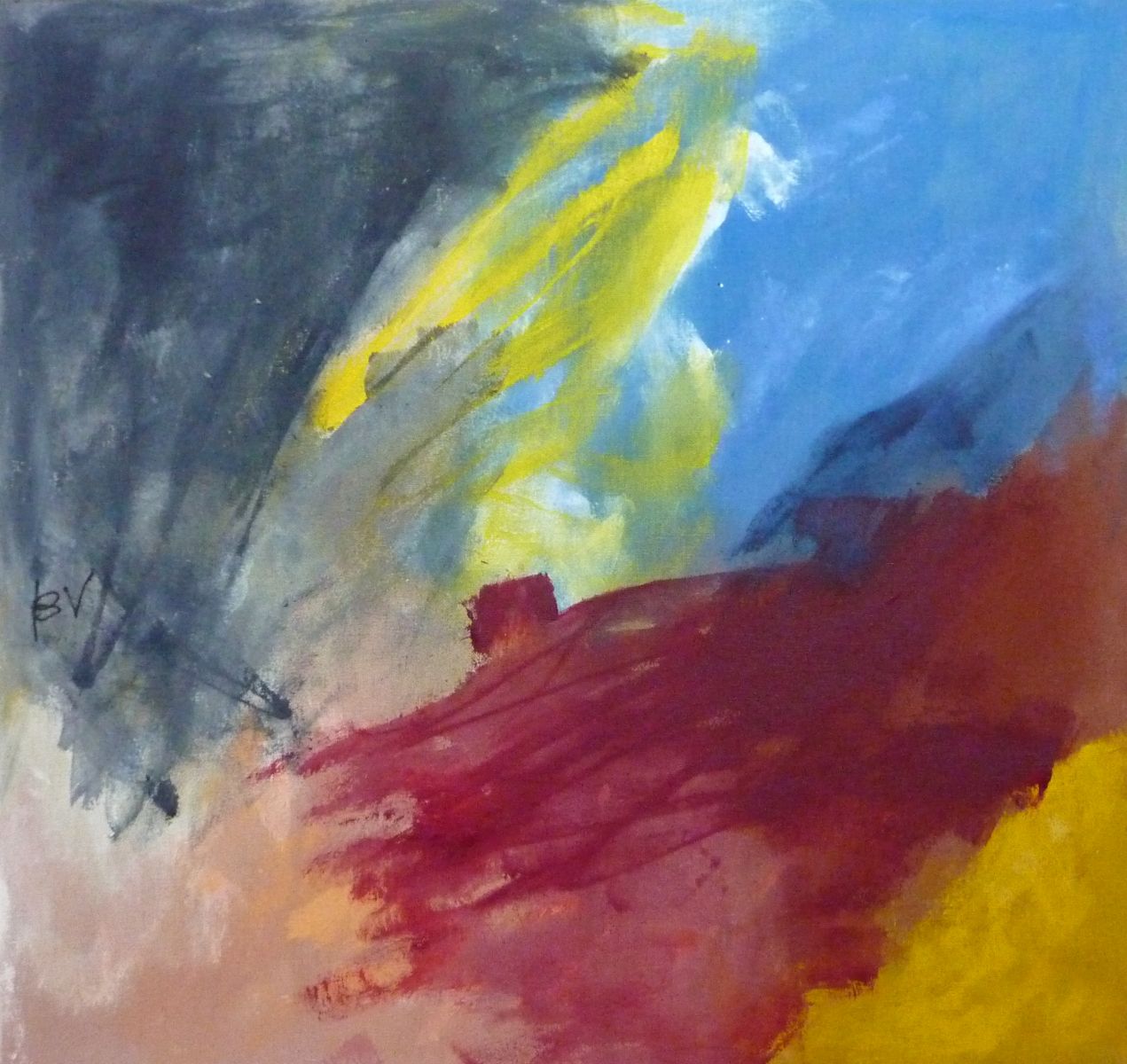 Lyrisch abstract – acryl op doek – 2010-2012